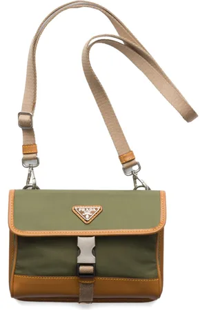 Prada Funda para smartphone con placa del logo