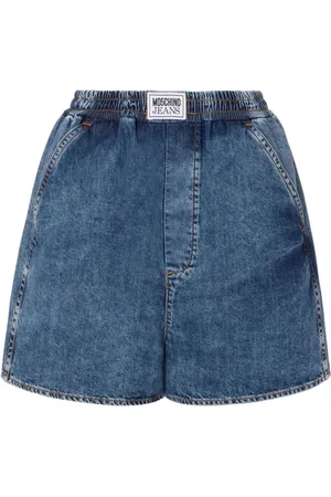 Moschino Pantalones vaqueros cortos con cinturilla elástica