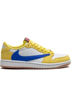 Jordan Zapatillas Air 1 Retro Low Canary de x Travis Scott