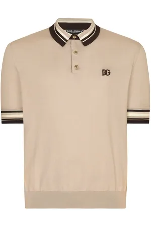 Dolce & Gabbana Polo con logo bordado
