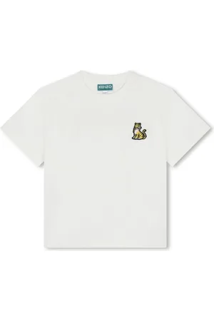 Kenzo Camiseta con aplique Tigre