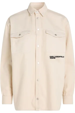 Karl Lagerfeld Camisa con logo bordado