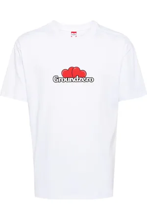 Ground Zero Camiseta con logo estampado