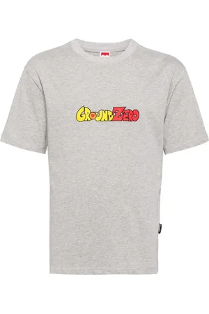 Ground Zero Camiseta con logo estampado
