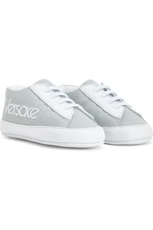 VERSACE Zapatillas con cordones y logo