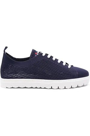 Kiton Zapatillas con logo bordado