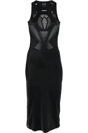 COPERNI Vestido midi con aberturas de x Puma