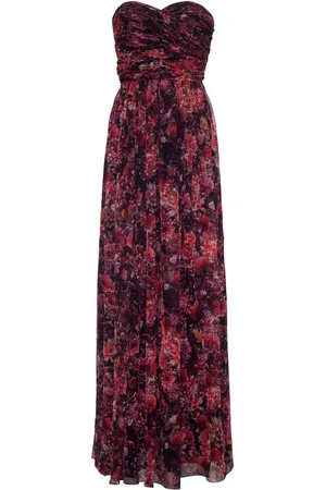 ADAM LIPPES Vestido Estelle con estampado gráfico
