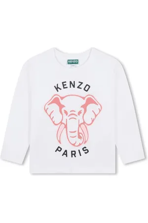 Kenzo Camisa con logo estampado