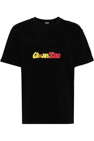 Ground Zero Camiseta con logo estampado