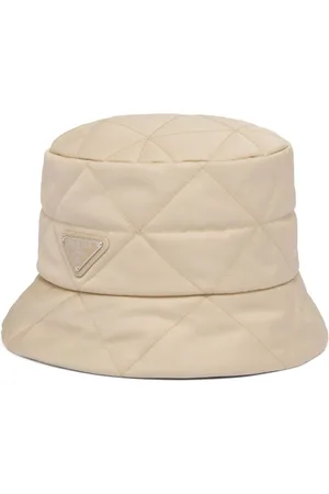 Prada Sombrero de pescador con logo triangular