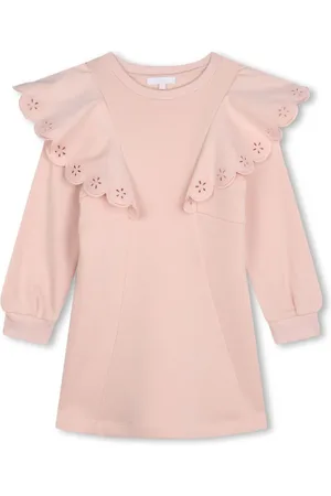 Chloé Vestido con detalle de volantes