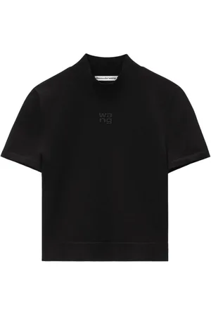 Alexander Wang Top con logo en relieve