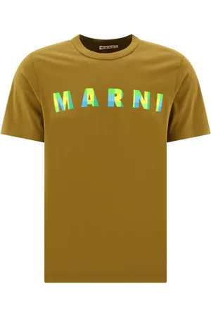 Marni Camiseta con logo estampado