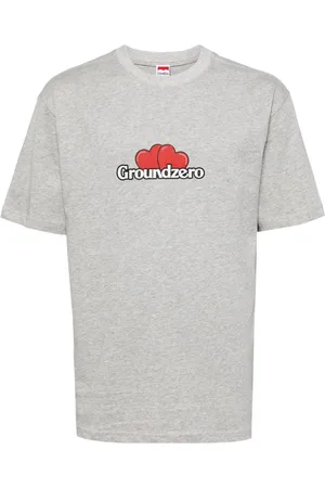 Ground Zero Camiseta con logo estampado