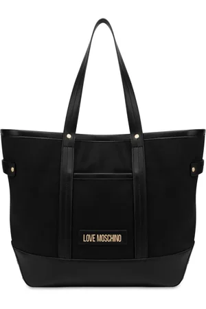 Moschino Bolso shopper con letras del logo