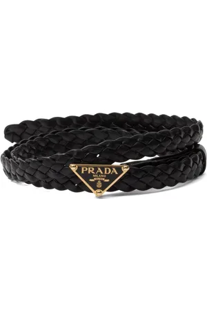 Prada Cinturón trenzado