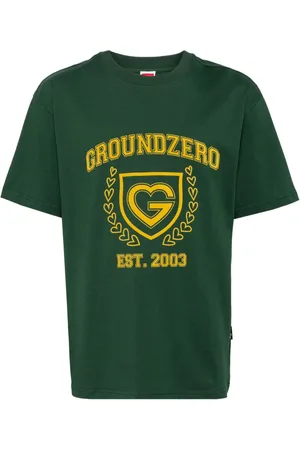 Ground Zero Camiseta con logo estampado