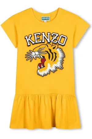Kenzo Vestido con estampado Tigre