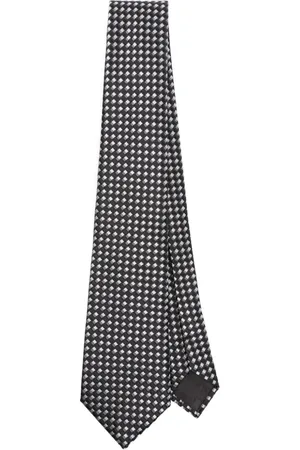 Giorgio Armani Corbata con motivo en jacquard