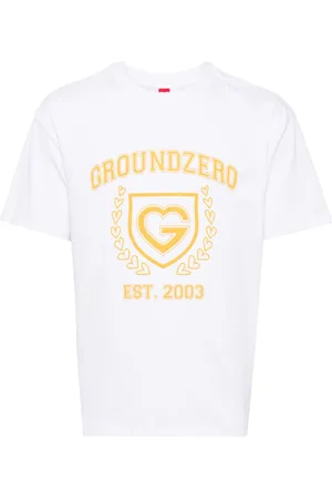 Ground Zero Camiseta con logo estampado