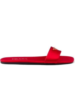 Prada Sandalias con logo triangular