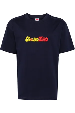 Ground Zero Camiseta con logo estampado