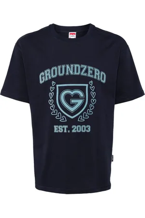 Ground Zero Camiseta con logo estampado
