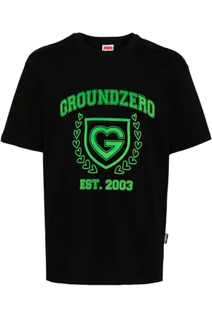 Ground Zero Camiseta con logo estampado
