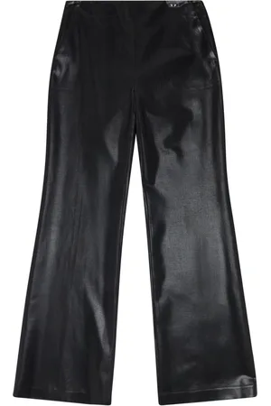 Diesel Pantalones acampanados de talle medio