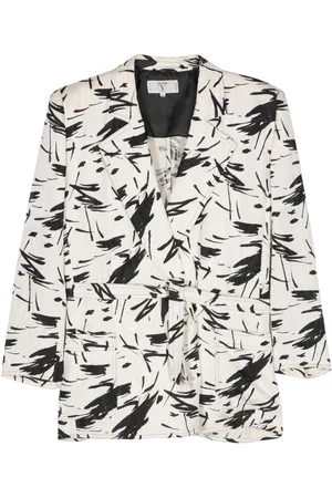 VALENTINO GARAVANI Blazer con efecto cloqué 1980