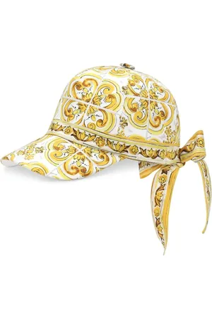Dolce & Gabbana Gorra con estampado mayólica