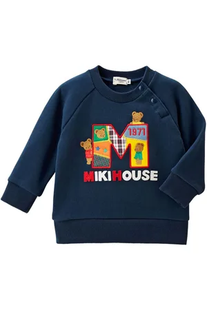 Miki House Sudadera con motivo de osos