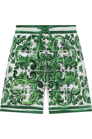 Dolce & Gabbana Bermudas con estampado mayólica