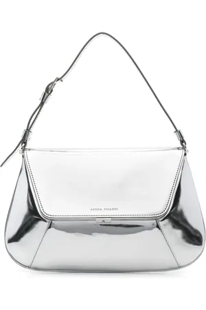 Amina Muaddi Bolso shopper de charol