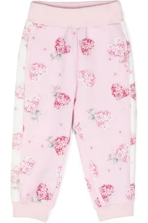 MONNALISA Pantalones de chándal con estampado floral