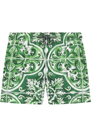 Dolce & Gabbana Bañador con estampado de mayólica