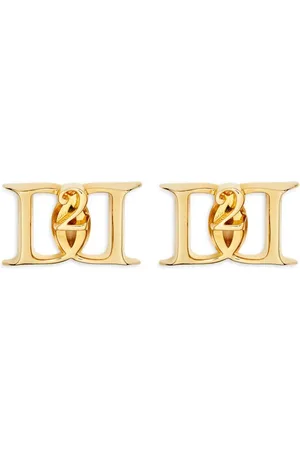 Dsquared2 Pendientes con placa del logo