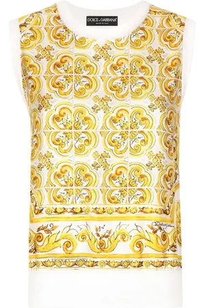 Dolce & Gabbana Jersey con estampado mayólica