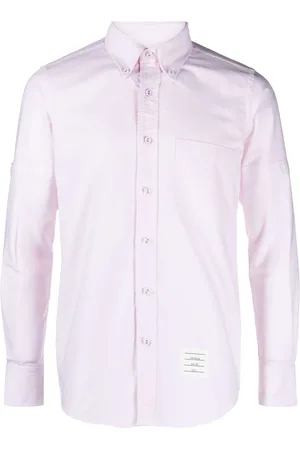 Thom Browne Camisa con parche del logo