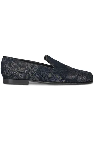 Etro Mocasines con motivo floral