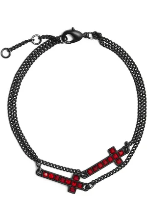 Dsquared2 Pulsera con charm de cruz