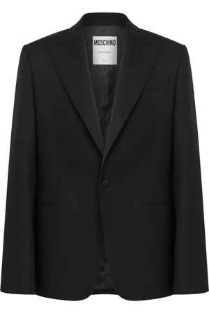 Moschino Chaqueta con eslogan bordado