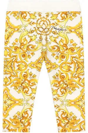 Dolce & Gabbana Leggins con estampado de mayólica