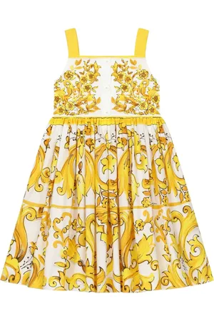 Dolce & Gabbana Vestido con estampado Mayólica