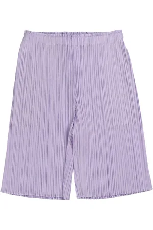 PLEATS PLEASE ISSEY MIYAKE Fully-pleated shorts