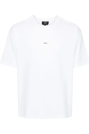 A.P.C. Camiseta con logo estampado
