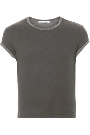 Acne Studios Camiseta de punto gofrado