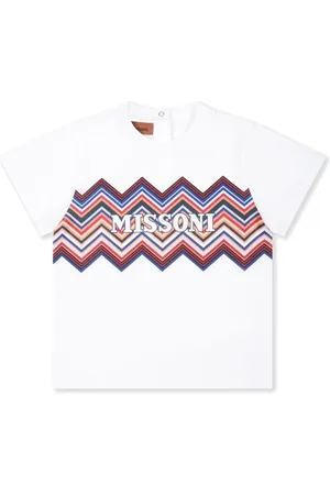 Missoni Camiseta con logo estampado