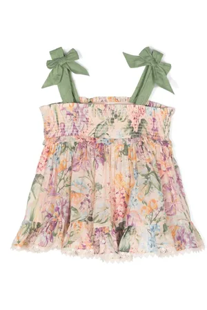 ZIMMERMANN Vestido largo Halliday con estampado floral